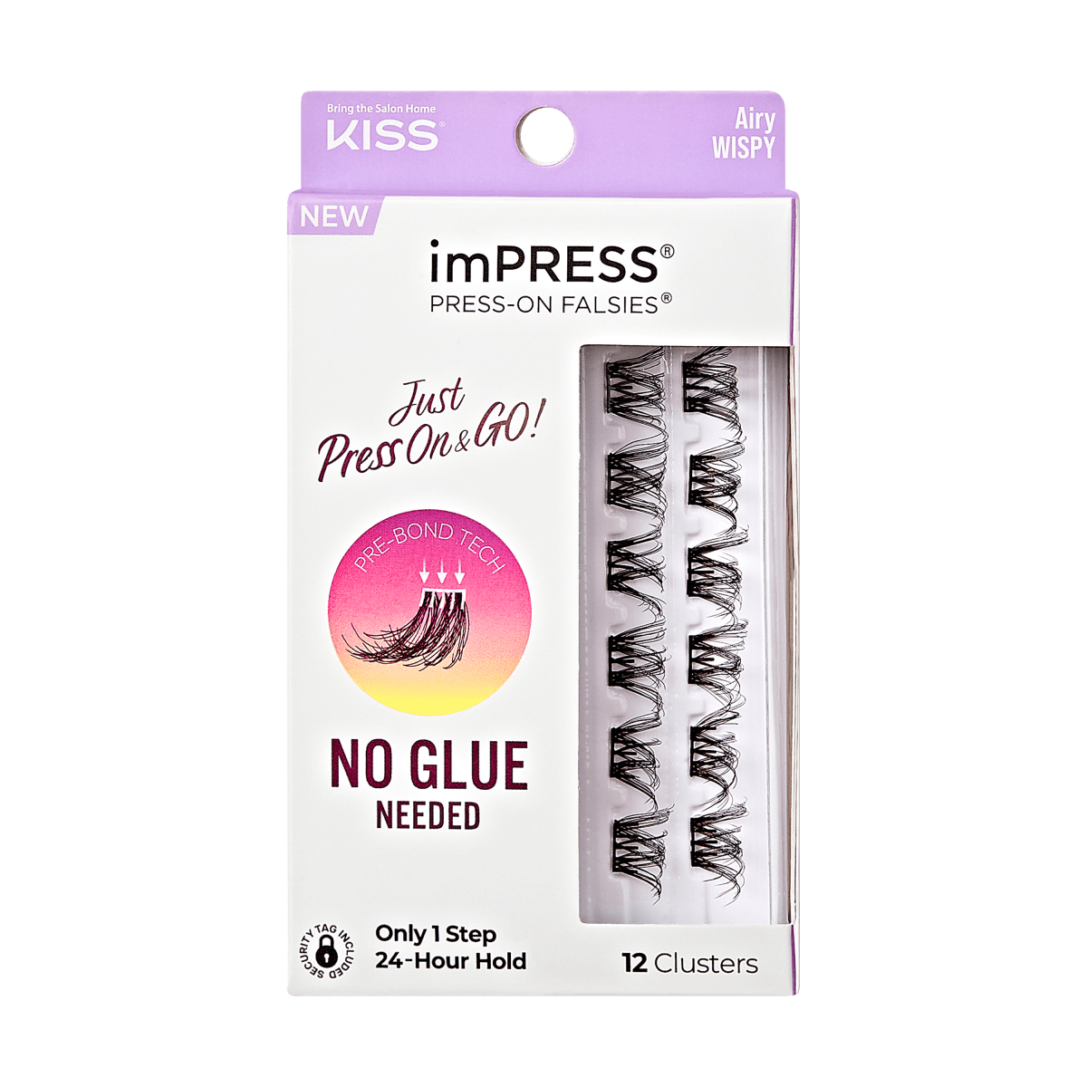 ImPRESS Press-On newest Falsies Eyelash Clusters PR kit