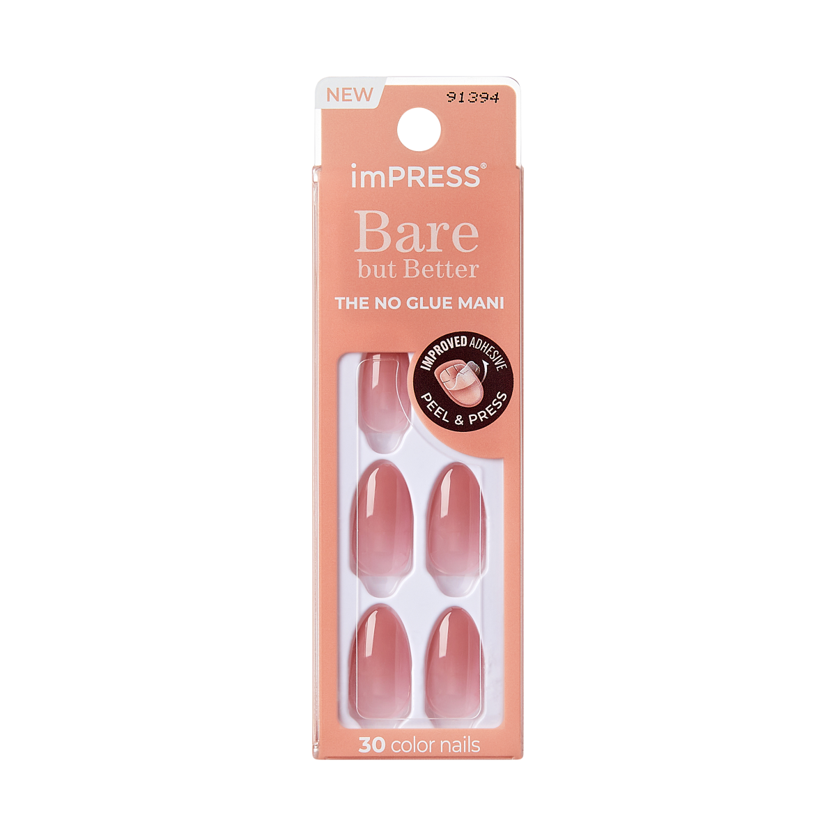 imPRESS Color Bare but Better Press On Nails - Serenity