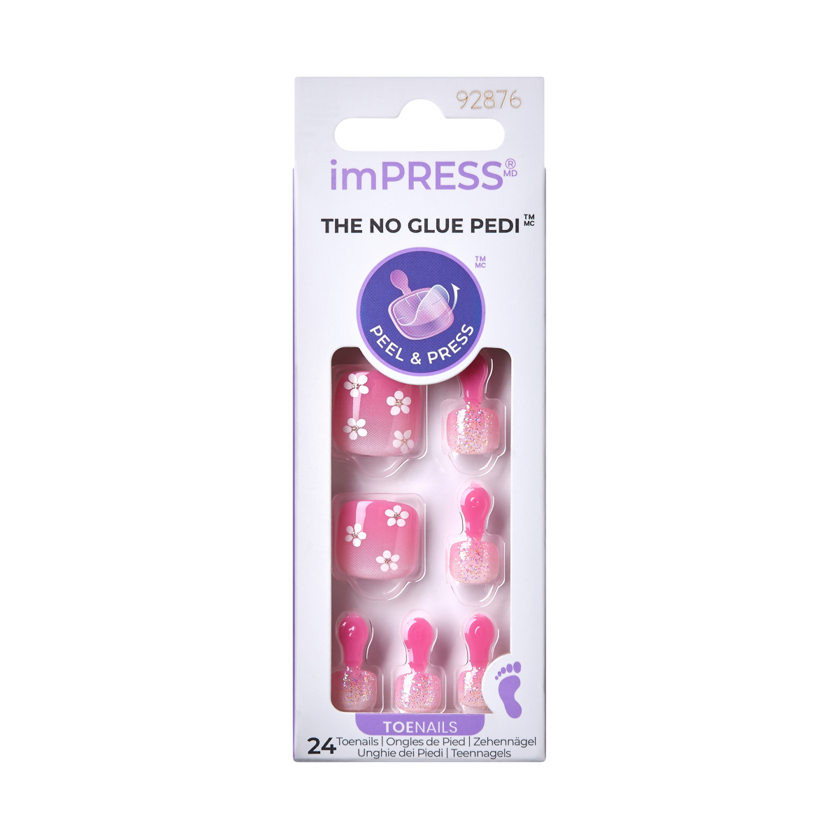 imPRESS Press on-Pedicure - Summer Memories