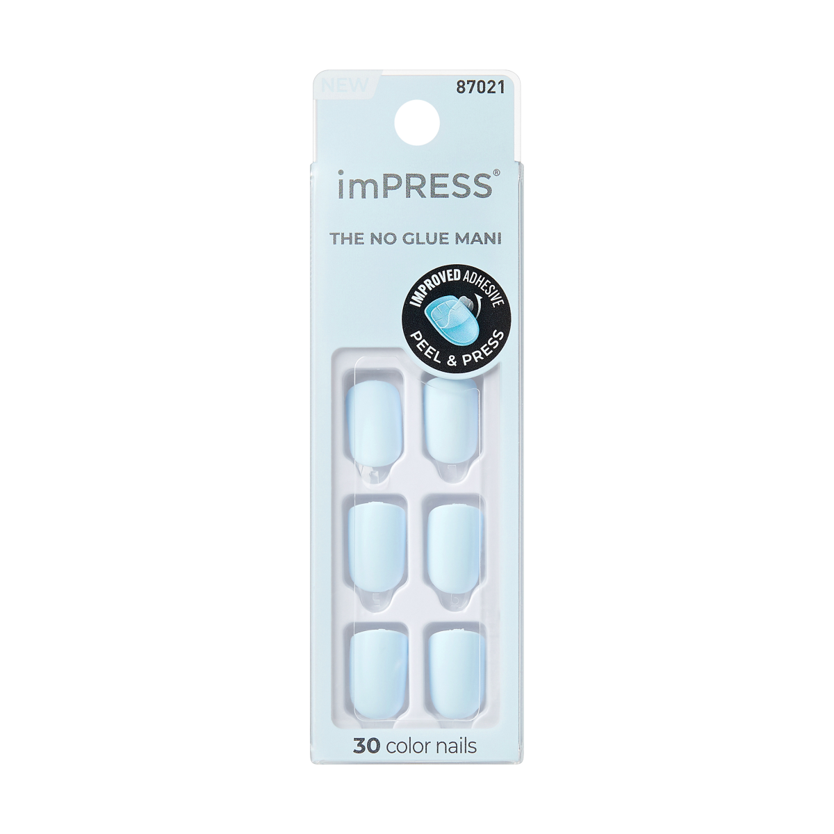 imPRESS Color Press On Nails - Blue Sky