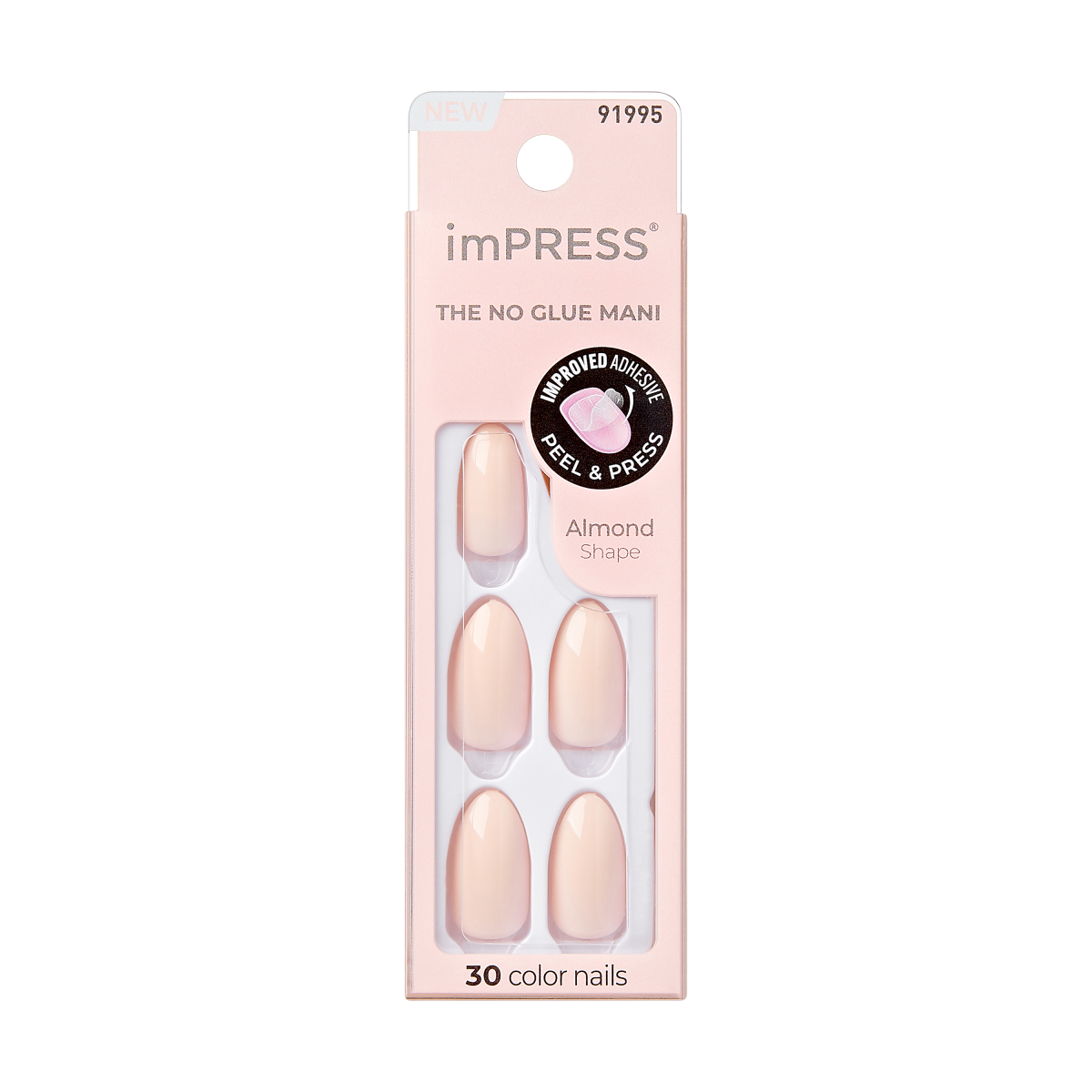 imPRESS Color Press-On Manicure - Brushed Pale