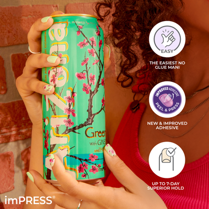 AriZona x imPRESS Press On Nails - Original Lemon Tea