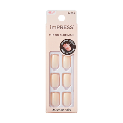 imPRESS Color Press On Nails - Point Pink