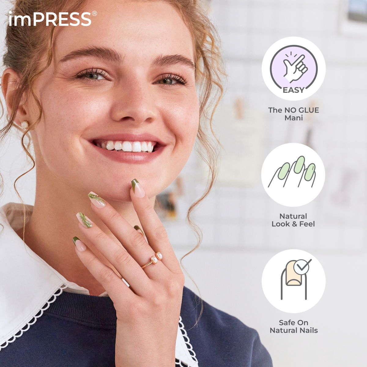 imPRESS Press On Nails - Stay Salty