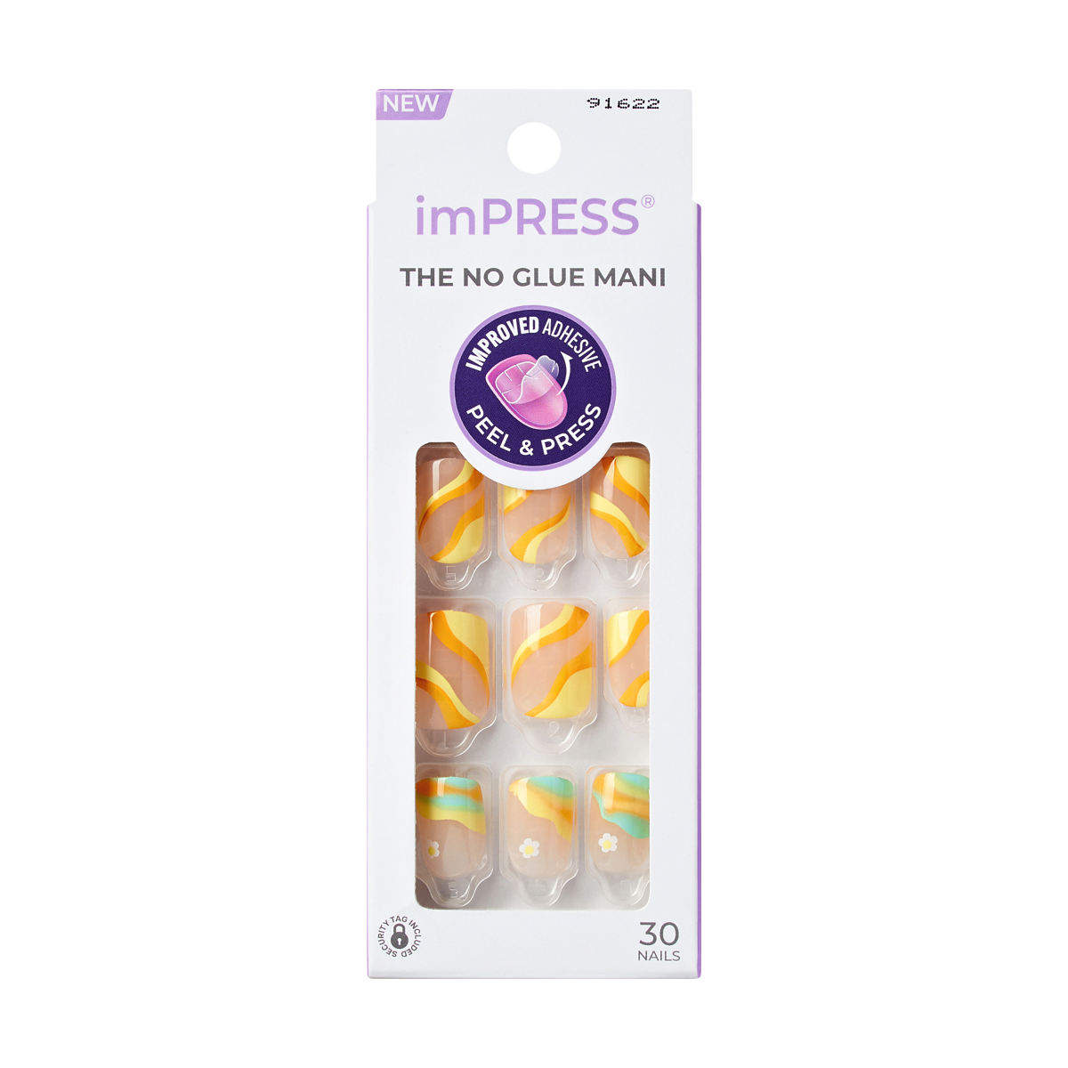 imPRESS Press-On Nails - Snow Vanilla