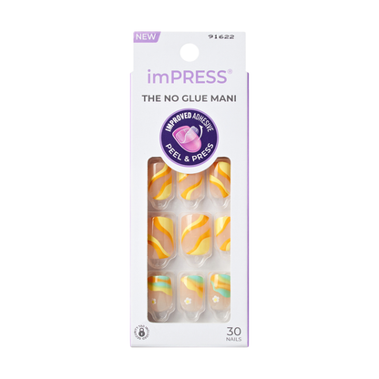 imPRESS Press-On Nails - Snow Vanilla