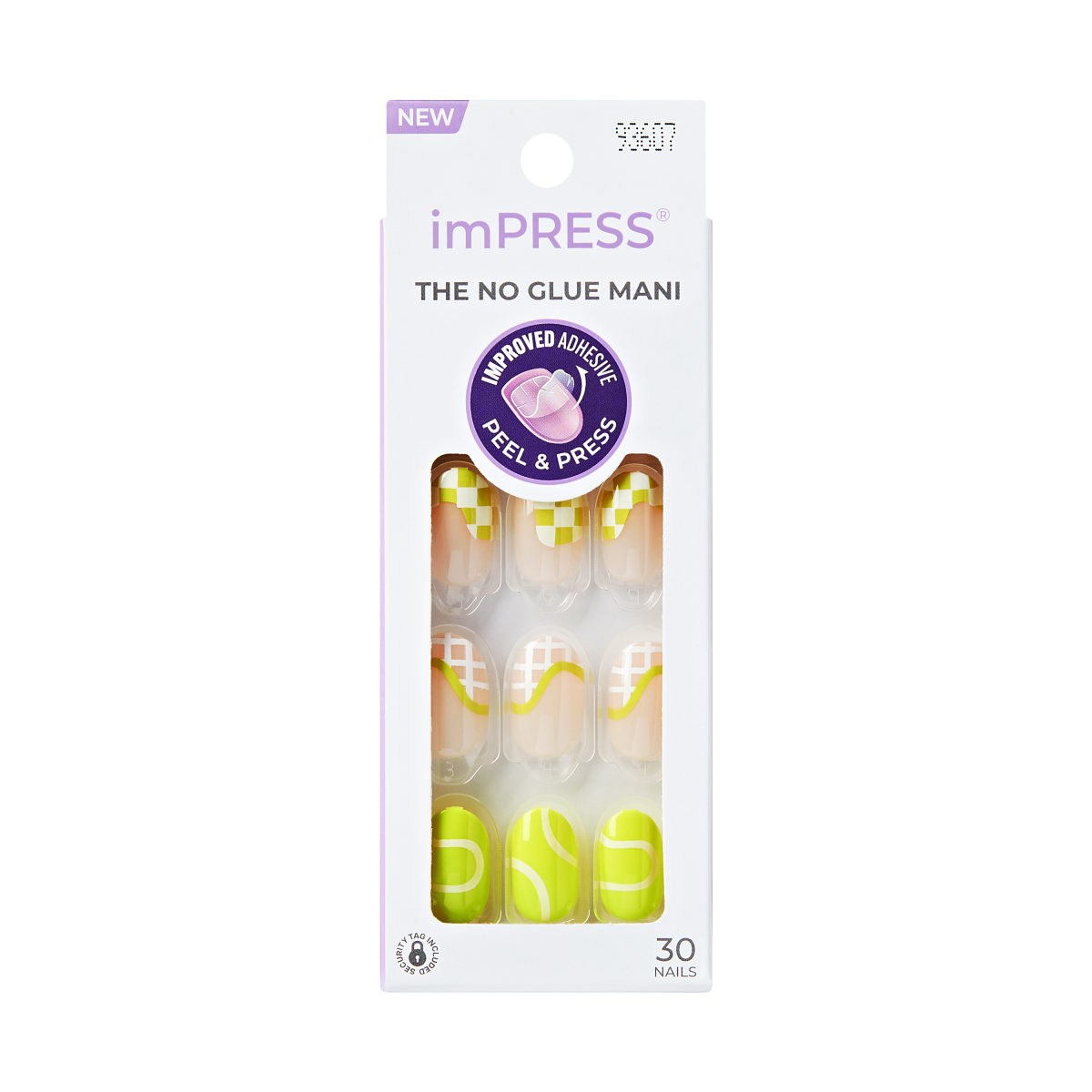 imPRESS Sports Press-On Nails- Game, Set, Match