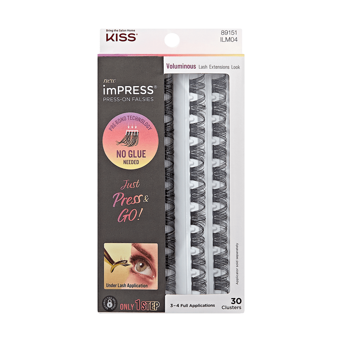 imPRESS Press-On Falsies Refills 30 Clusters - Voluminous