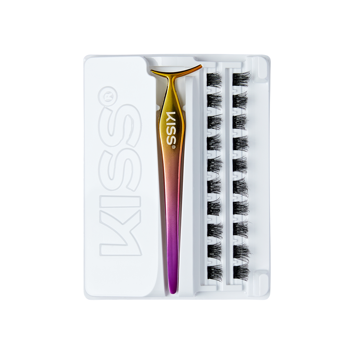 imPRESS Press-On Falsies Eyelash 20 Clusters - Glamorous