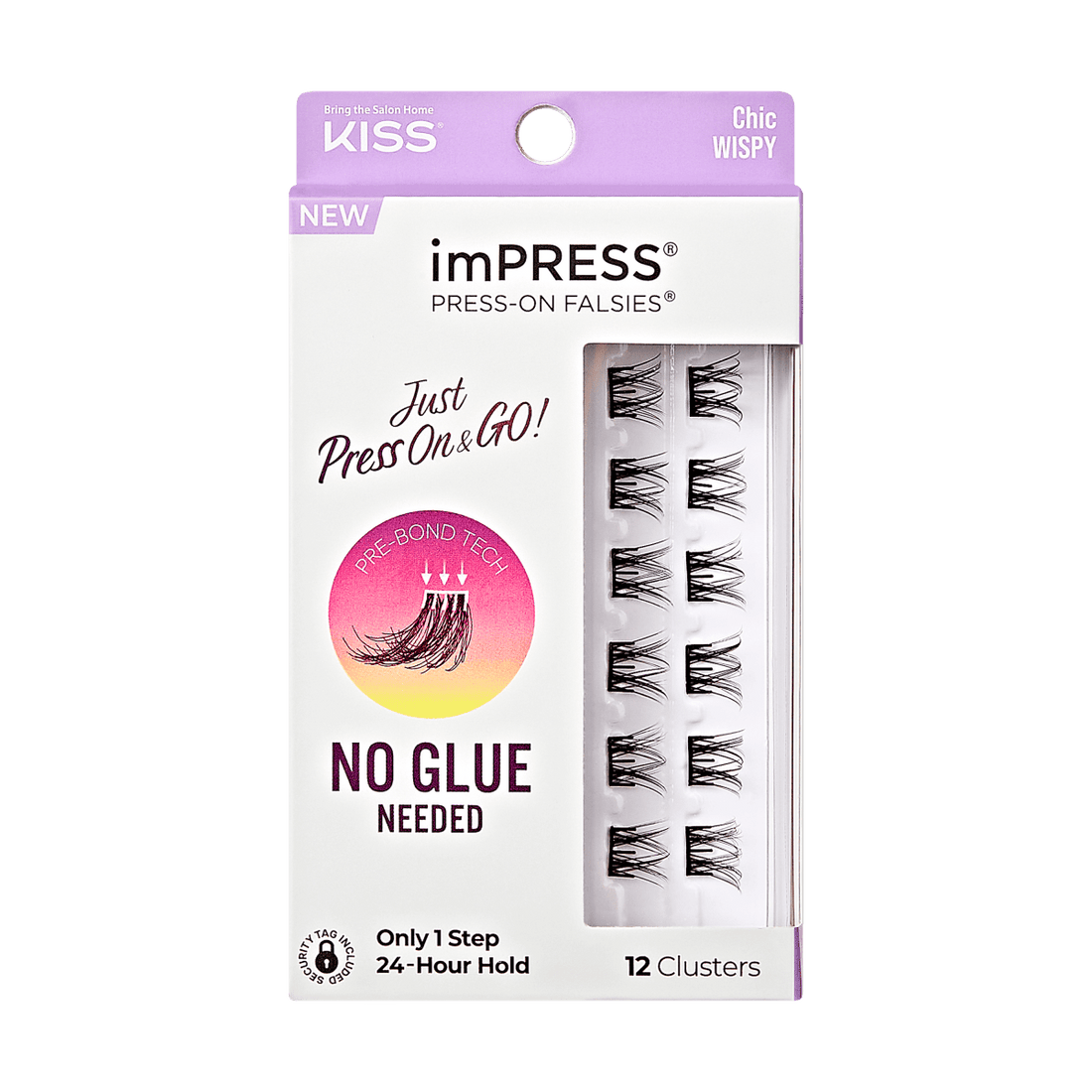 imPRESS Press-On Falsies Minipack 12 Clusters - Chic