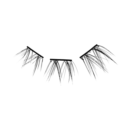 imPRESS Falsies Self Adhesive Eyelashes, 12 Lash Clusters - Chic