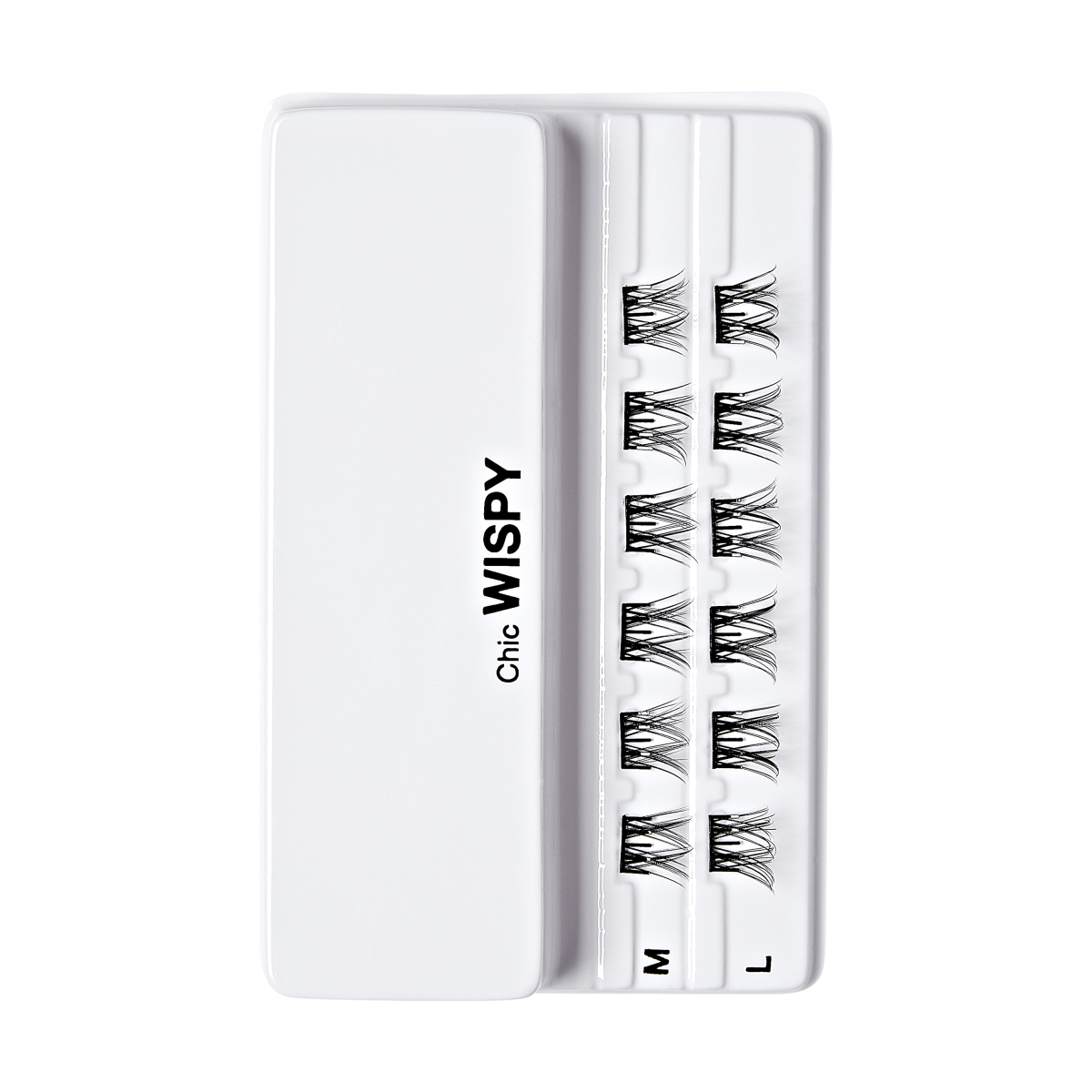 imPRESS Falsies Self Adhesive Eyelashes, 12 Lash Clusters - Chic