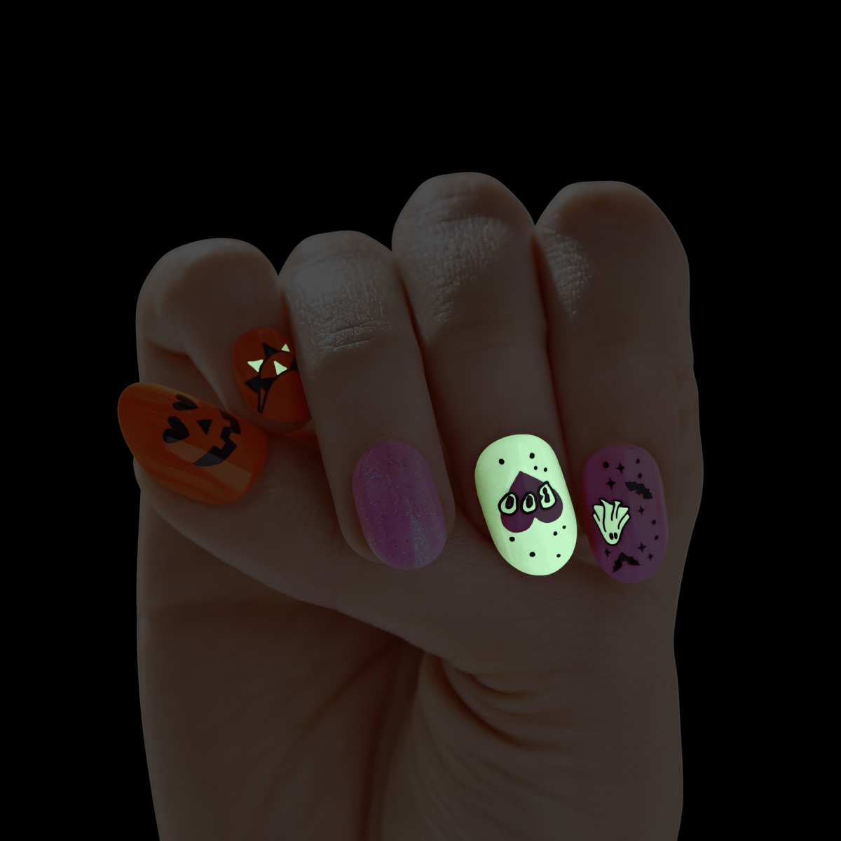 imPRESS Halloween Press On Nails - Haunted Waltz