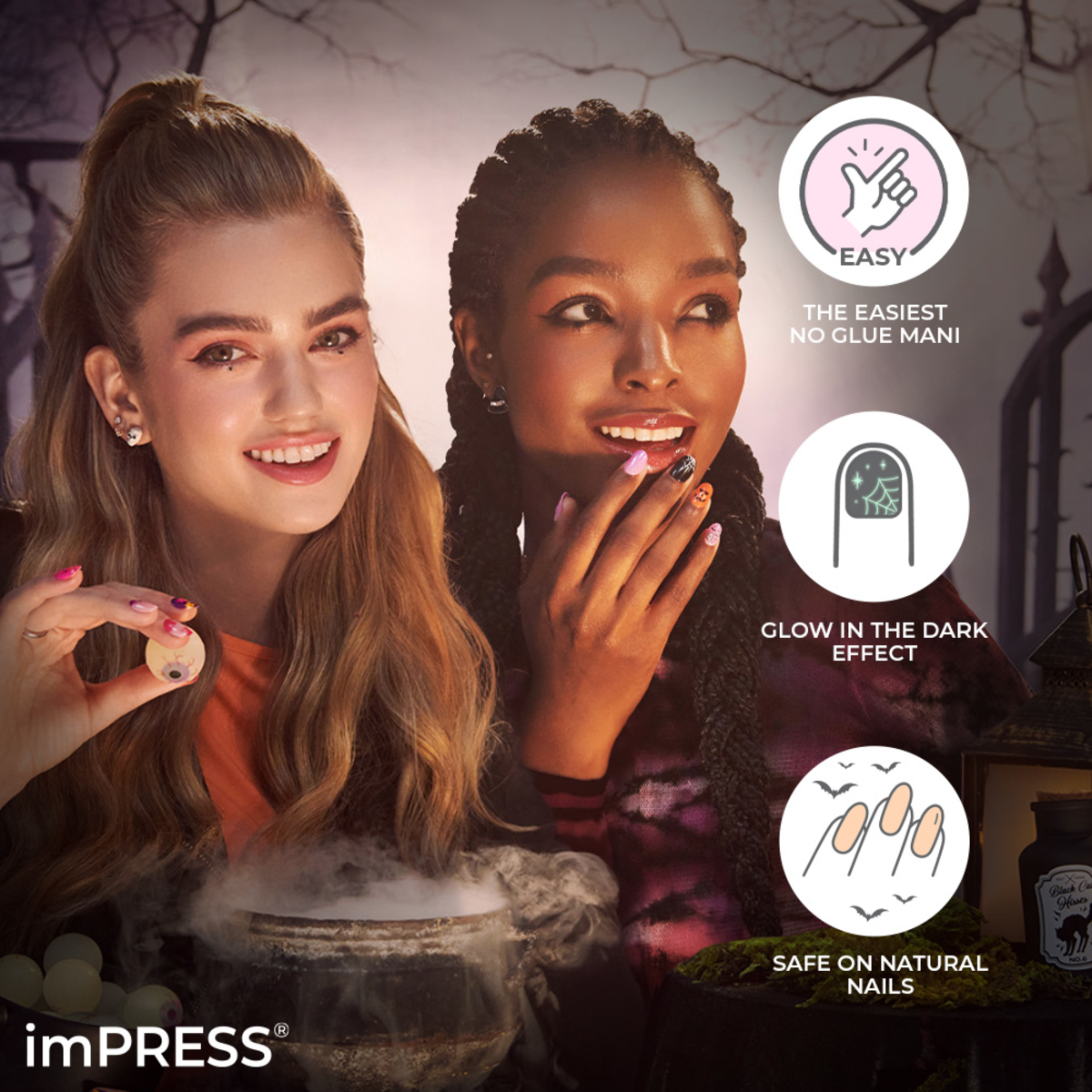 imPRESS Halloween Press-On Nails - No Way Out