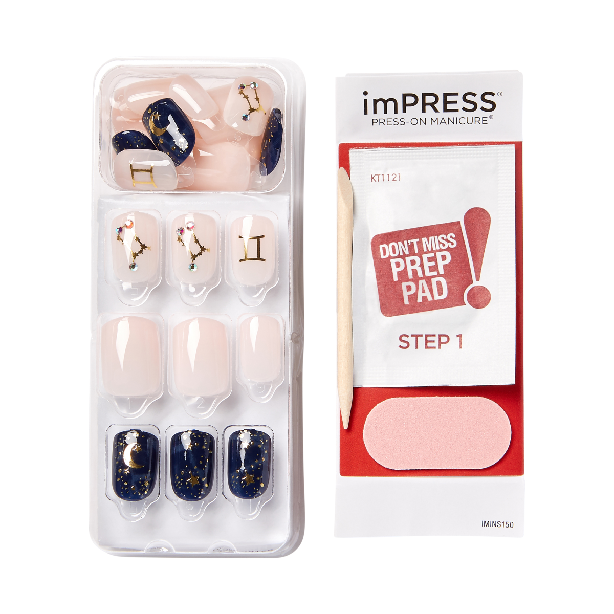 imPRESS Press-On Manicure Zodiac Collection  - Gemini