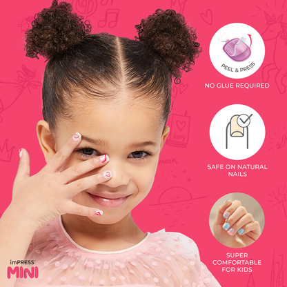 imPRESS MINI Press-On Manicure for Kids - Besties