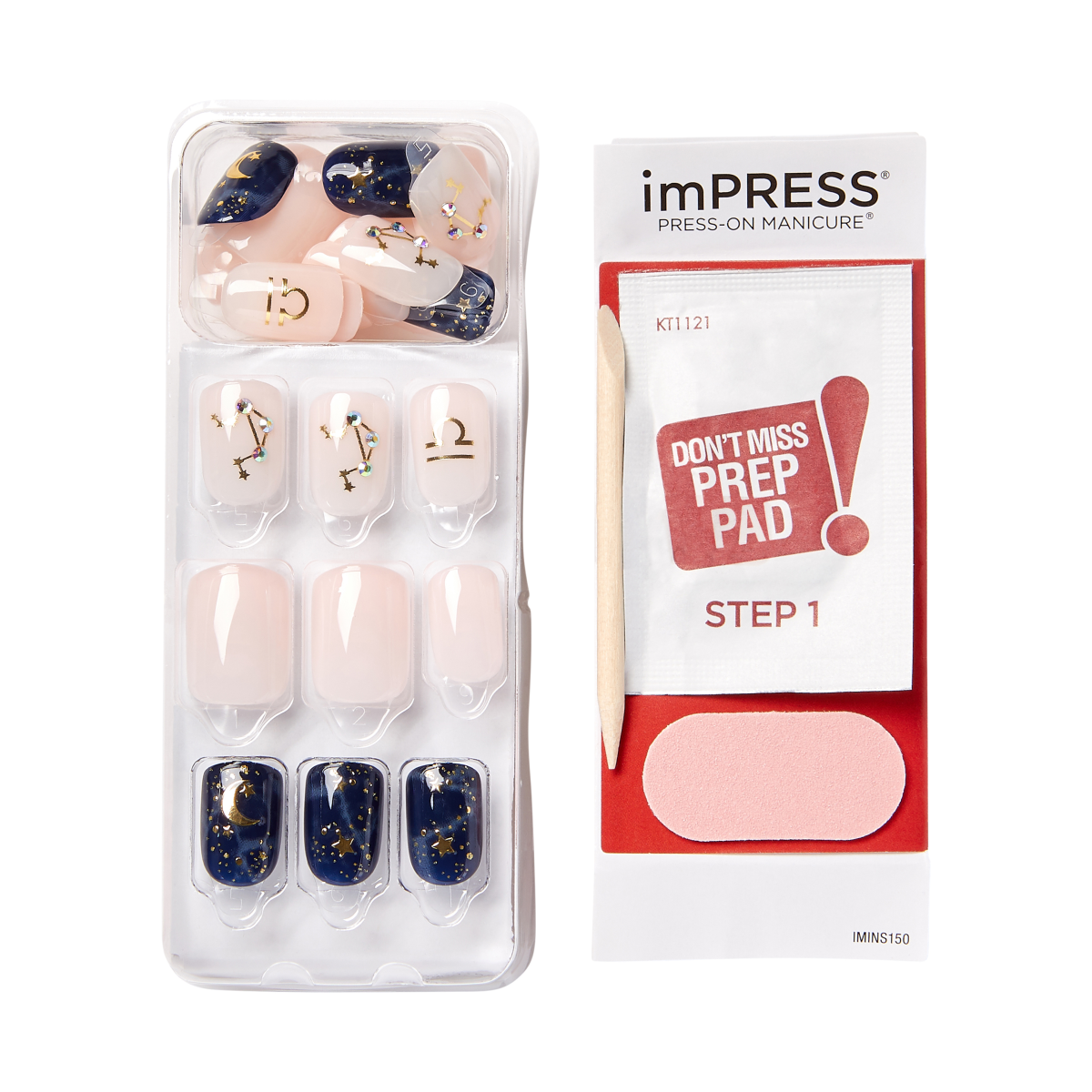 imPRESS Press-On Manicure Zodiac Collection  - Libra