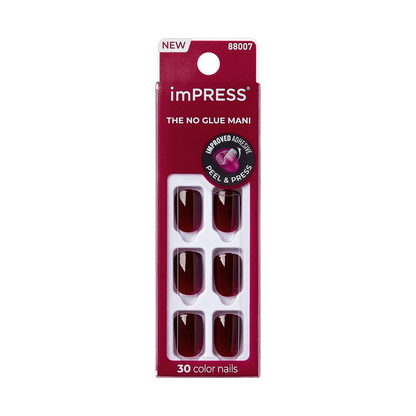 imPRESS Color Press On Nails - Cherry Up