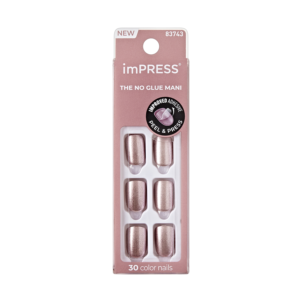 imPRESS Color Press On Nails - Champagne Pink