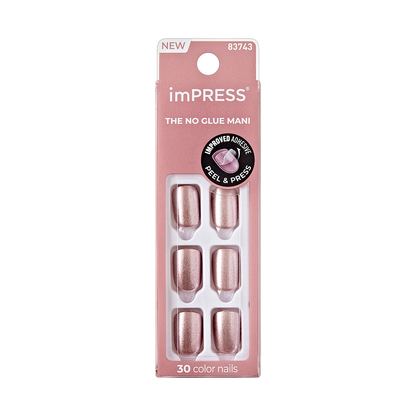 imPRESS Color Press On Nails - Champagne Pink