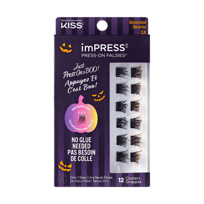 imPRESS Falsies Self Adhesive Eyelashes Halloween Minipack - Enchantment