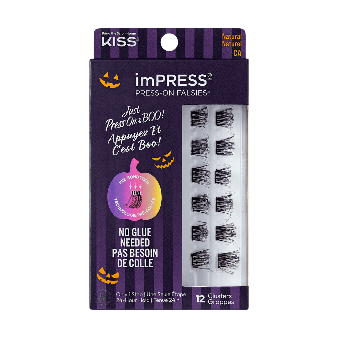 imPRESS Falsies Self Adhesive Eyelashes Halloween Minipack - Candy