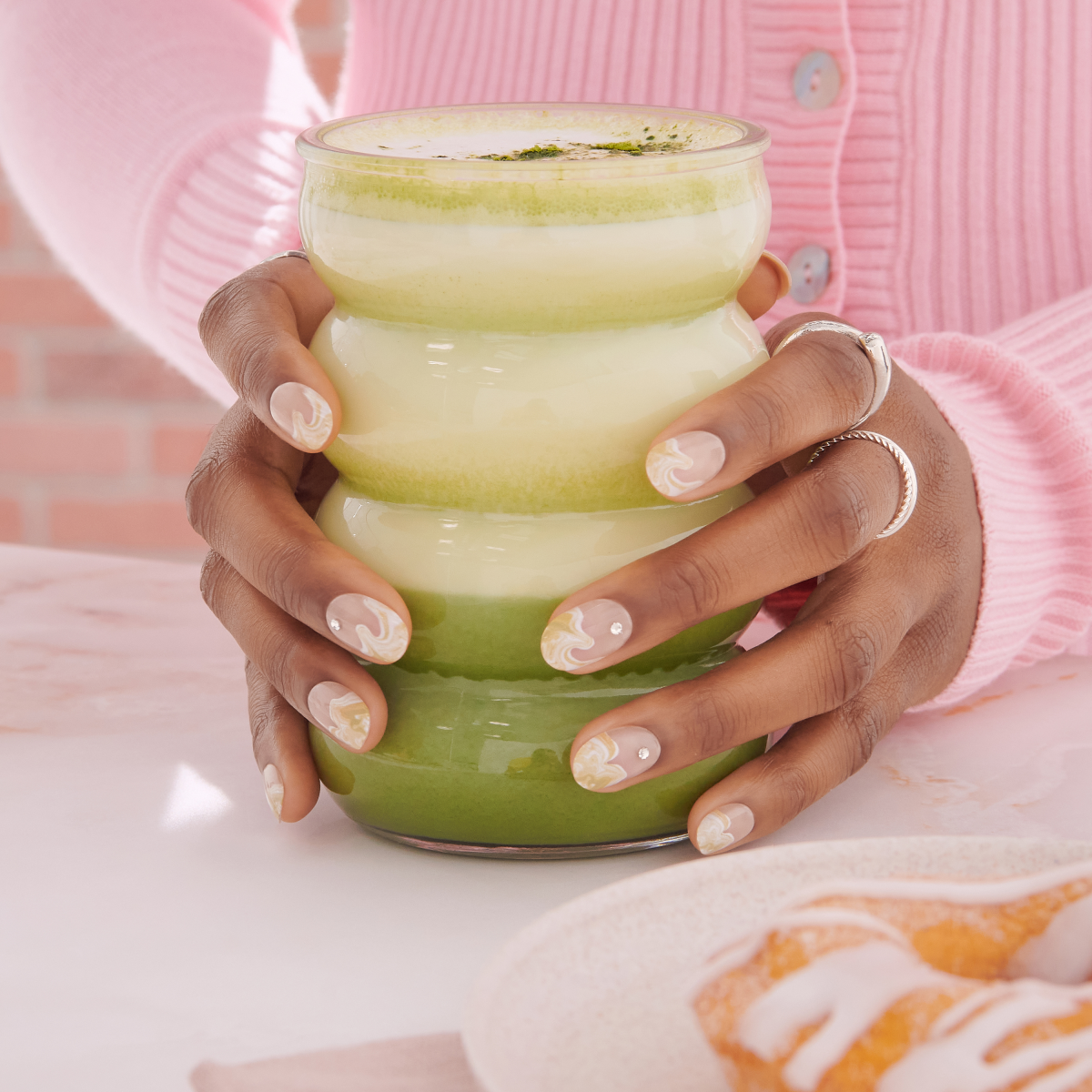 imPRESS Coffee Press-On Nails - Matcha Latte