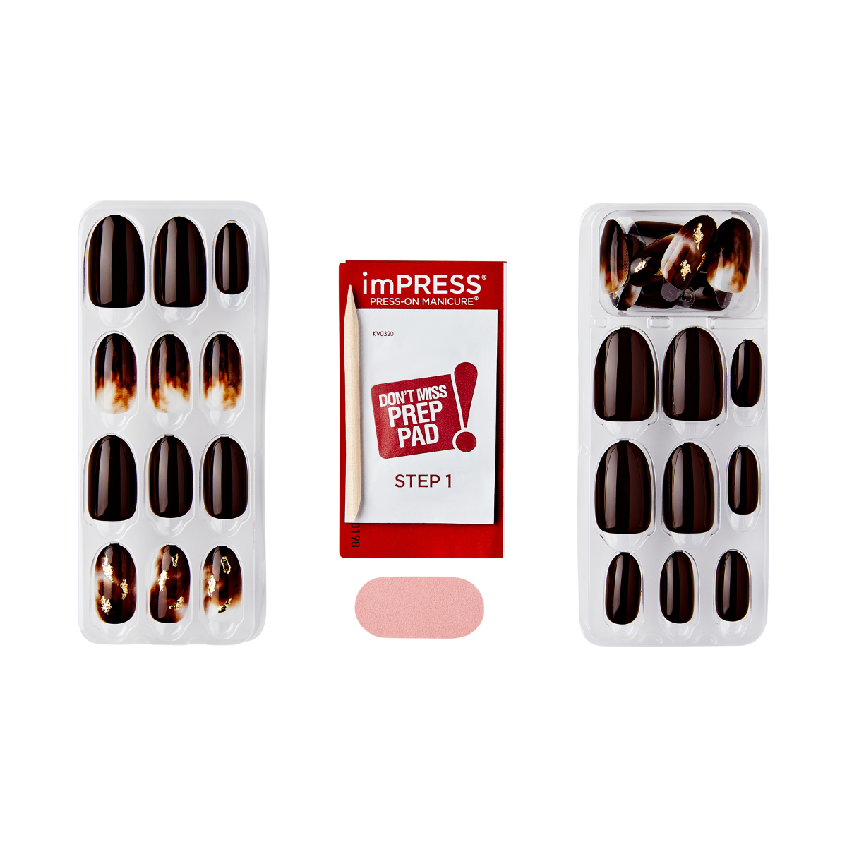 imPRESS Coffee Press-On Nails - Golden Mocha