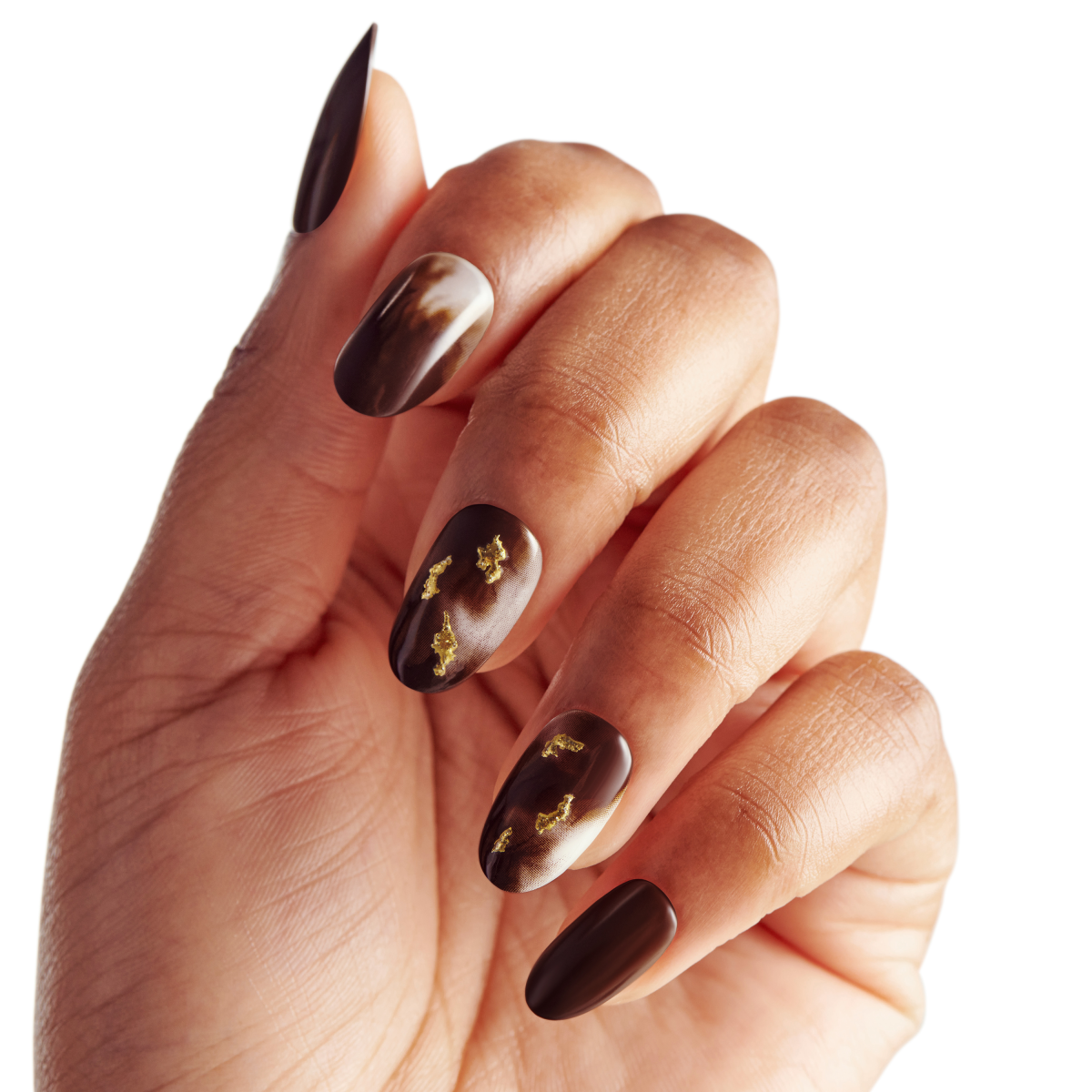 imPRESS Coffee Press-On Nails - Golden Mocha