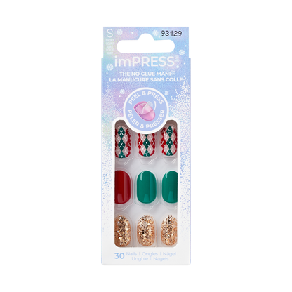 imPRESS Holiday Press On Nails - Snow Globe