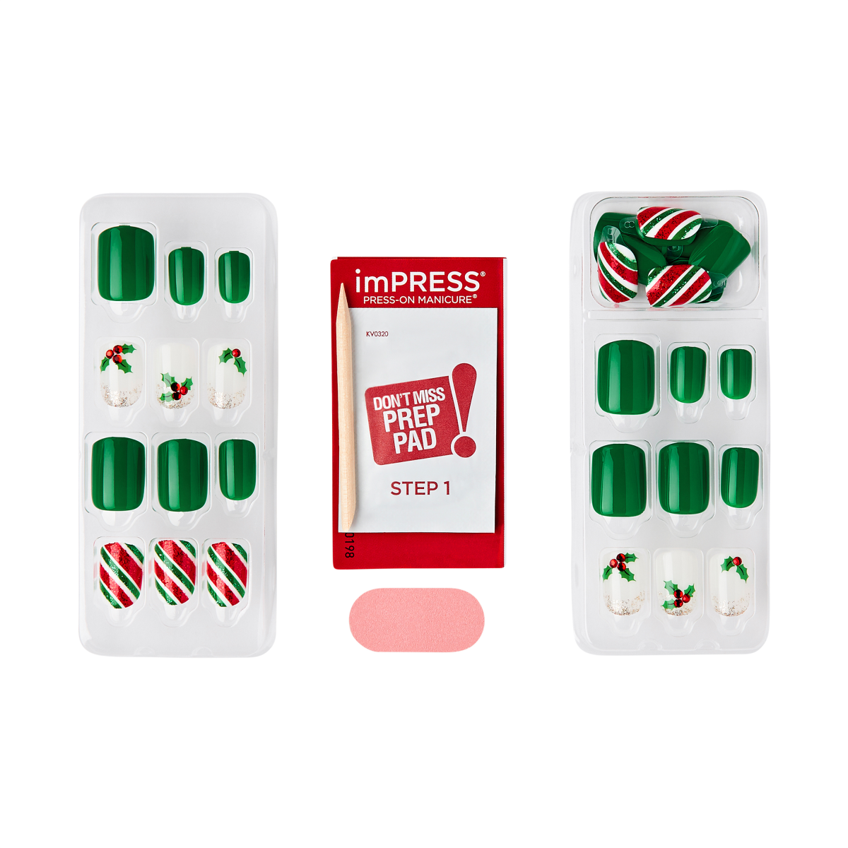 imPRESS Holiday Press On Nails - Festive Lights