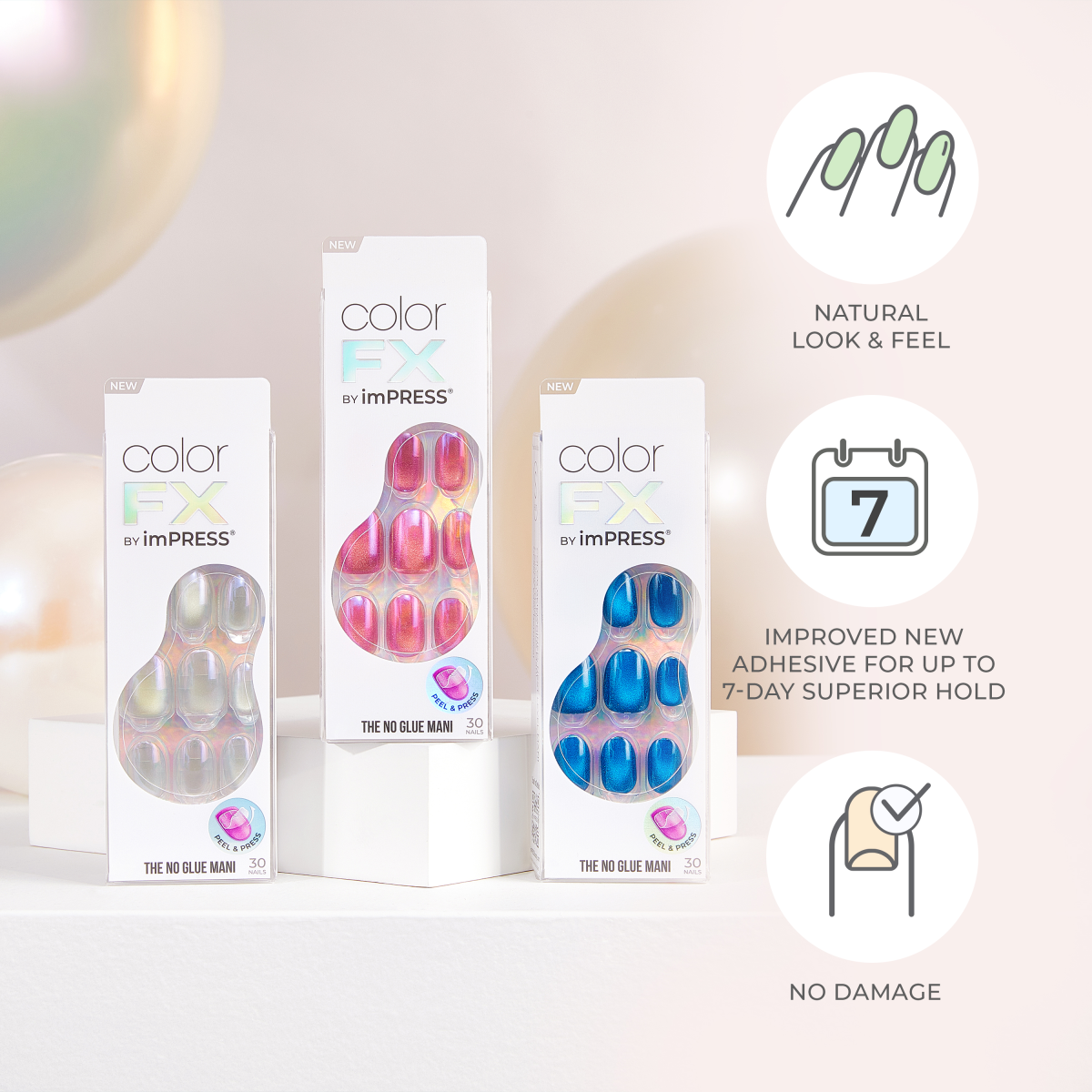 colorFX by imPRESS Press On Nails - Reconnect