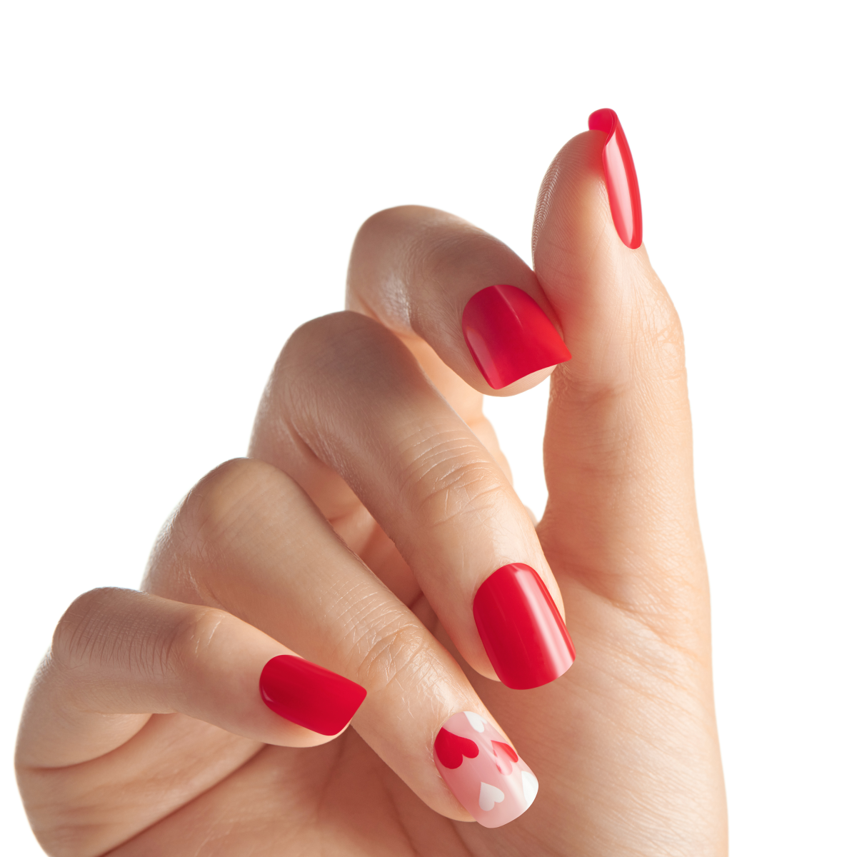 imPRESS Valentine’s Day Press On Nails -- Full Heart