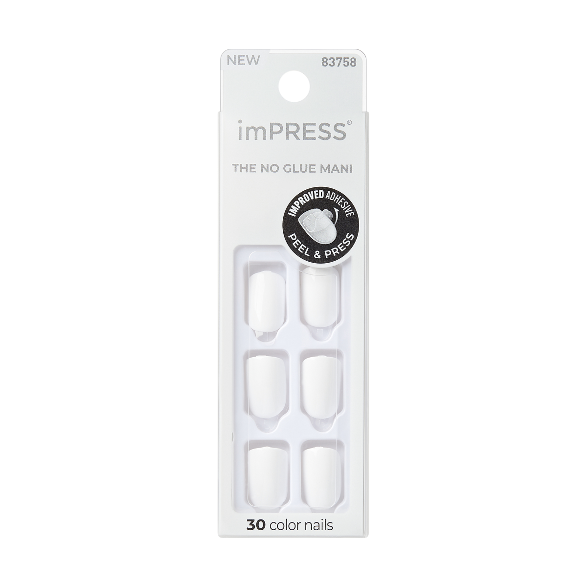 imPRESS Color Press On Nails - Frosting