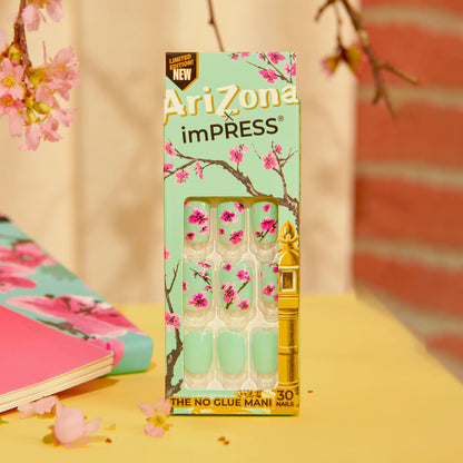 AriZona x imPRESS Press On Nails - Cherry Blossom