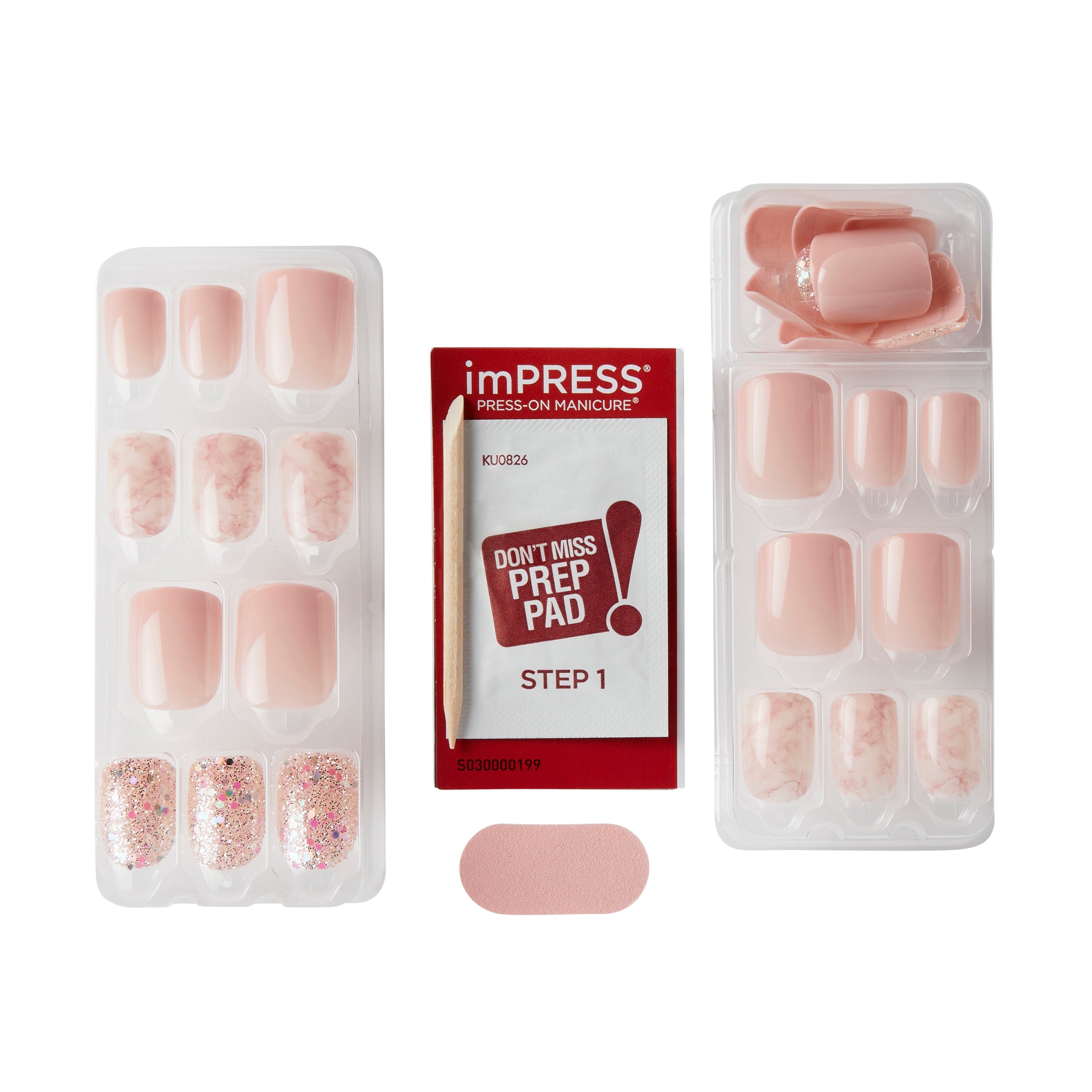 imPRESS Press On Manicure - Wide Fit - Just a Dream