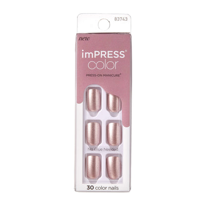 imPRESS Color Press On Nails - Champagne Pink