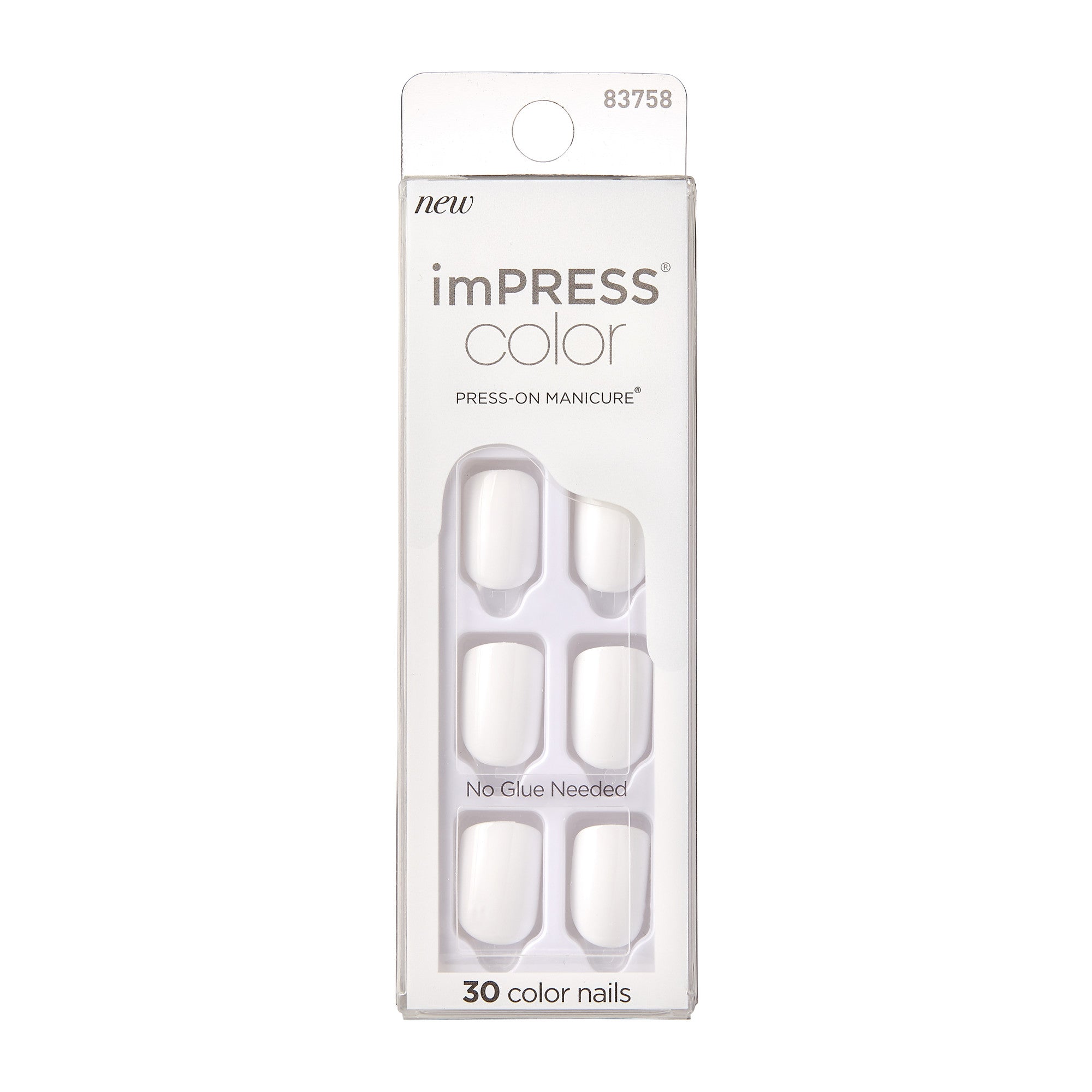 imPRESS Color Press On Nails - Frosting