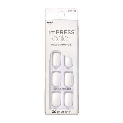 imPRESS Color Press On Nails - Frosting